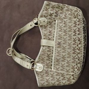 Tan Michael Kors purse